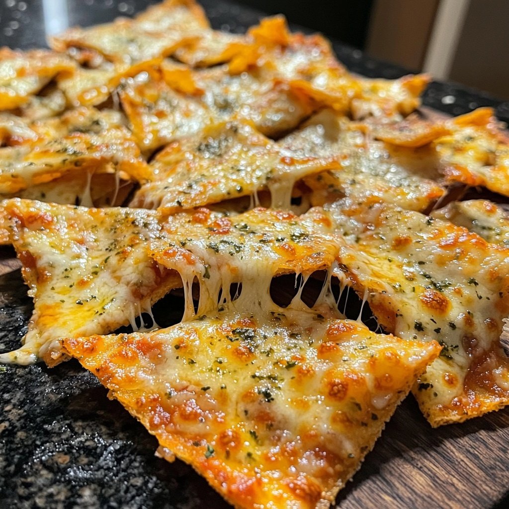 2 Ingredient Pizza Chips