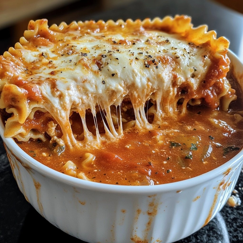 Creamy Lasagna Soup