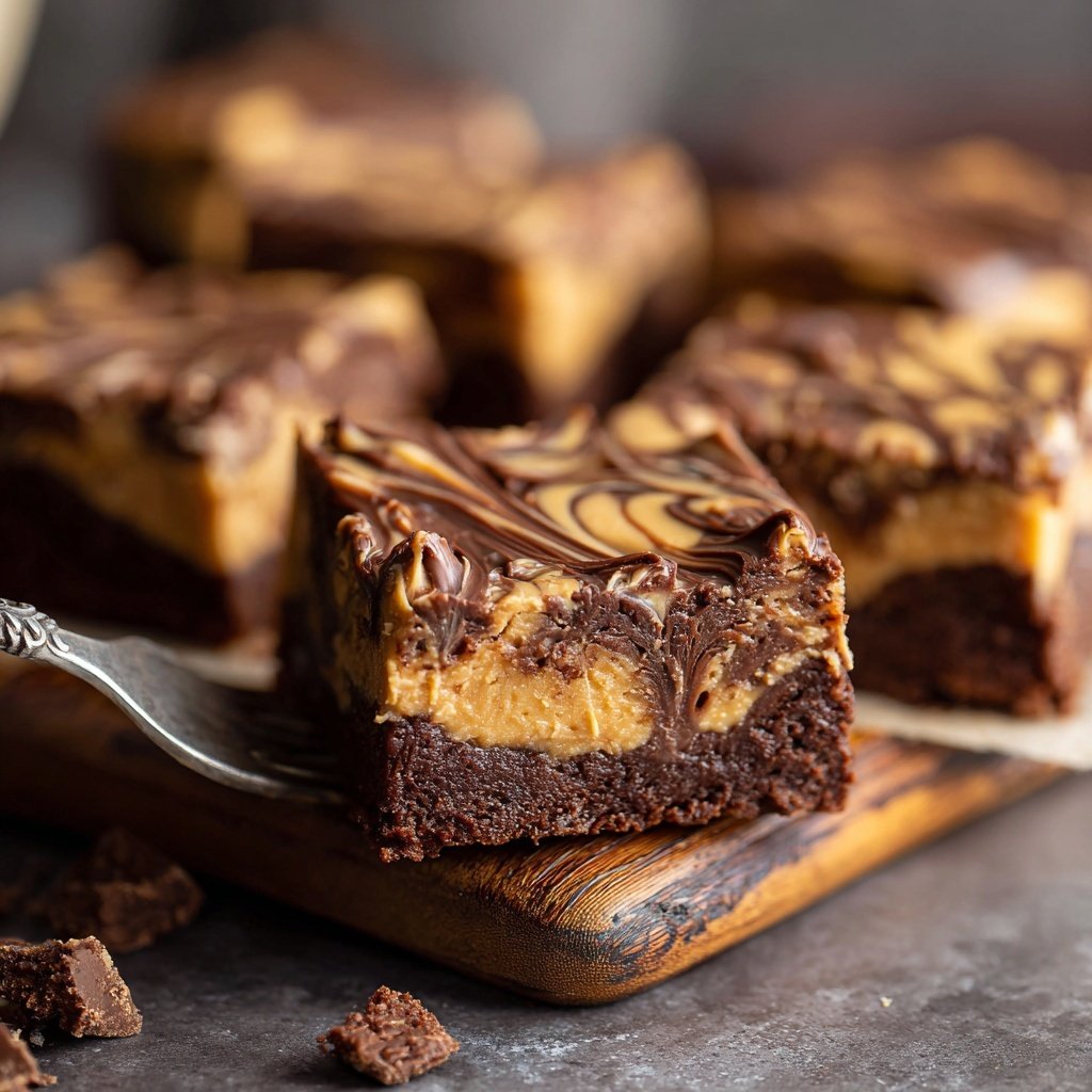 Chocolate Peanut Butter Squares