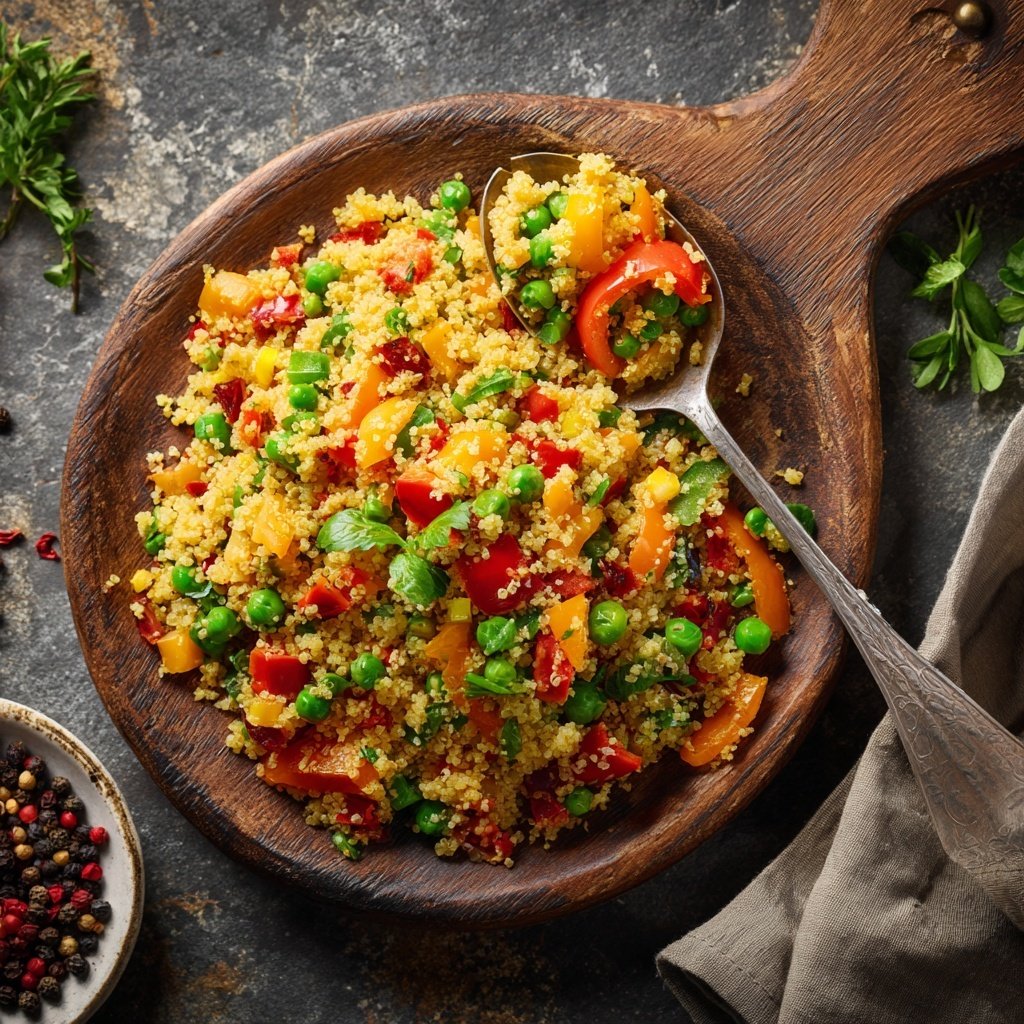 Vegetable Fried Quinoa