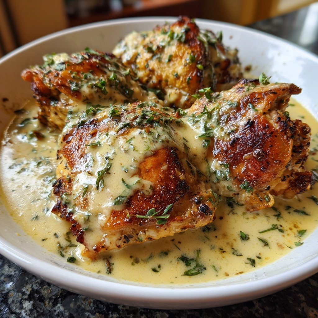 Creamy Garlic Chicken