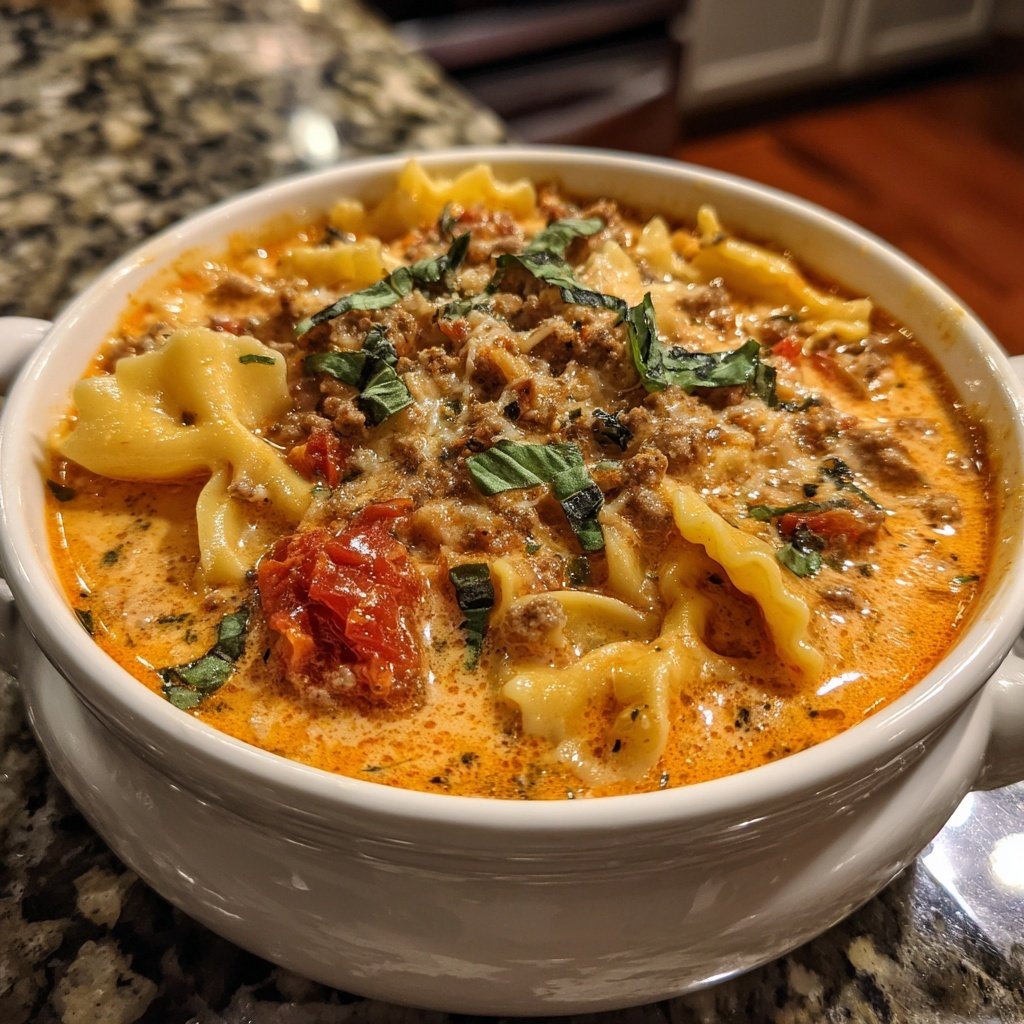 The Best One-Pot Lasagna Soup