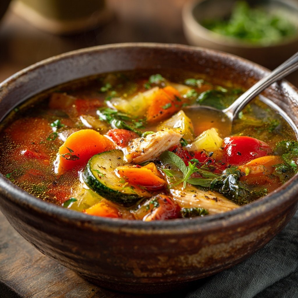 Healthy Chicken Vegetable Soup