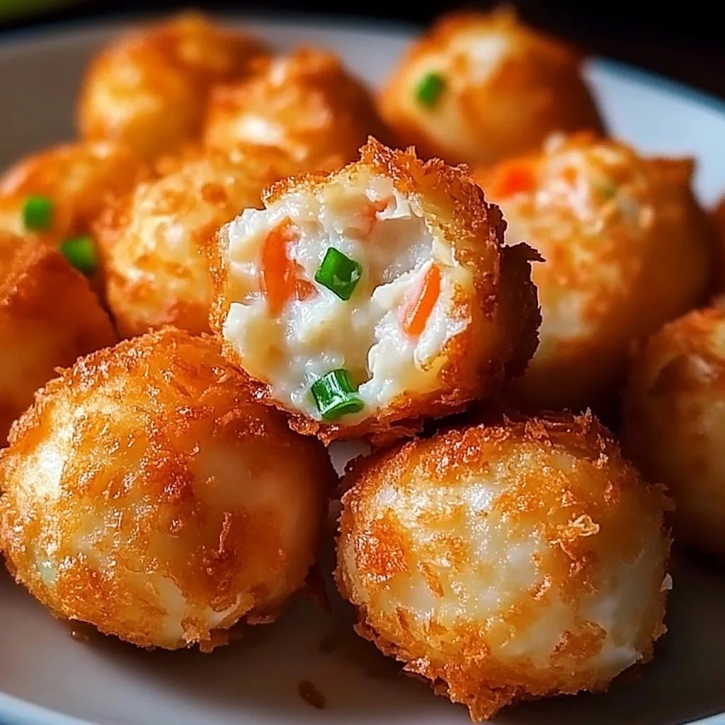 Crispy Crab Rangoon Bombs with Creamy Filling