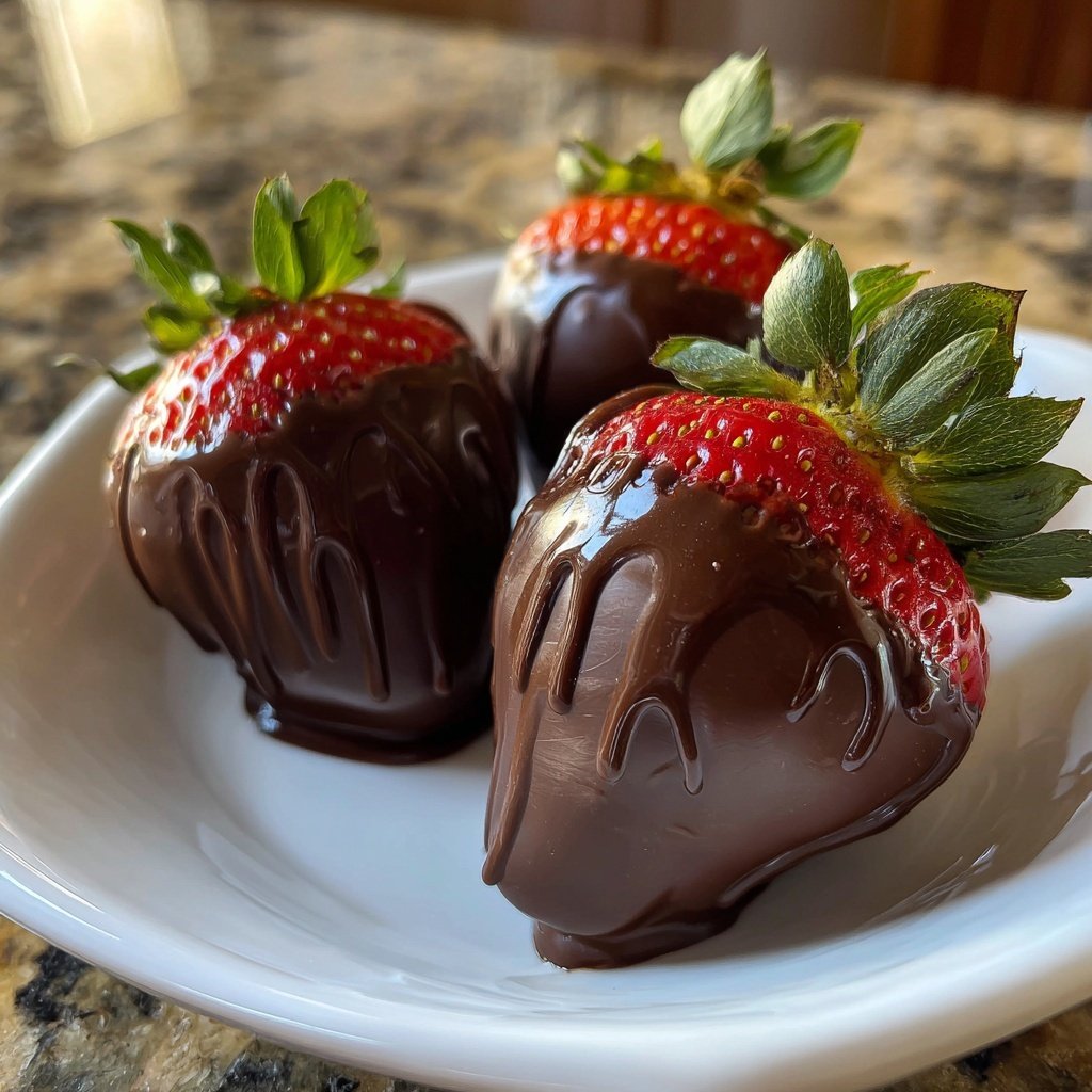 Chocolate Dipped Strawberries