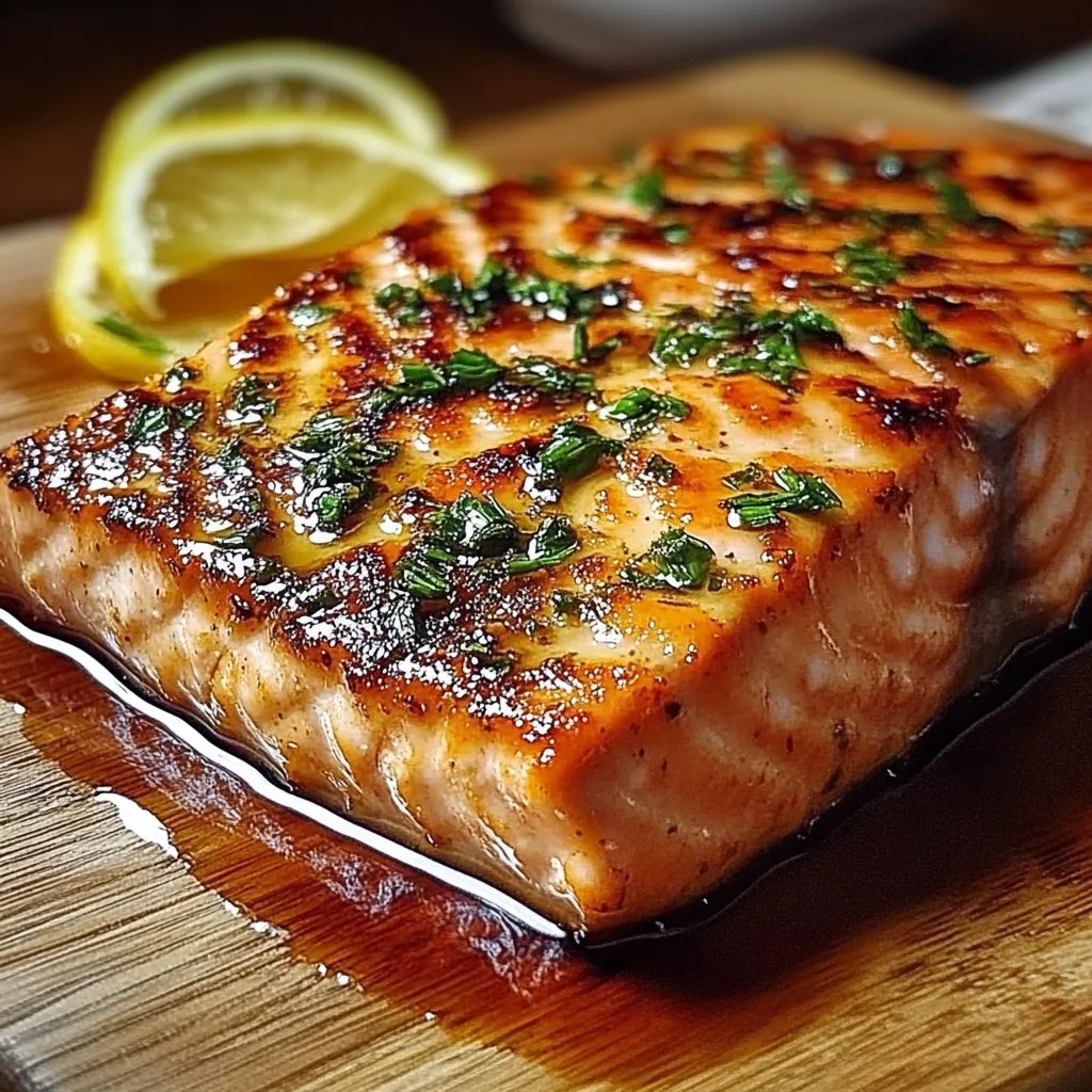 Texas Roadhouse Style Baked Salmon