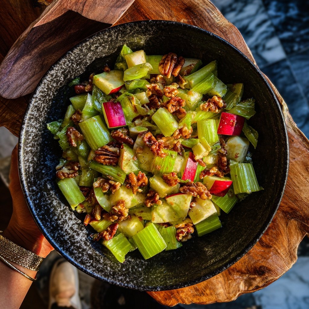 Celery And Apple Crunch Salad