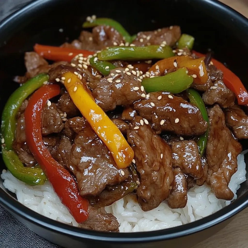 Homemade Beef Stir Fry