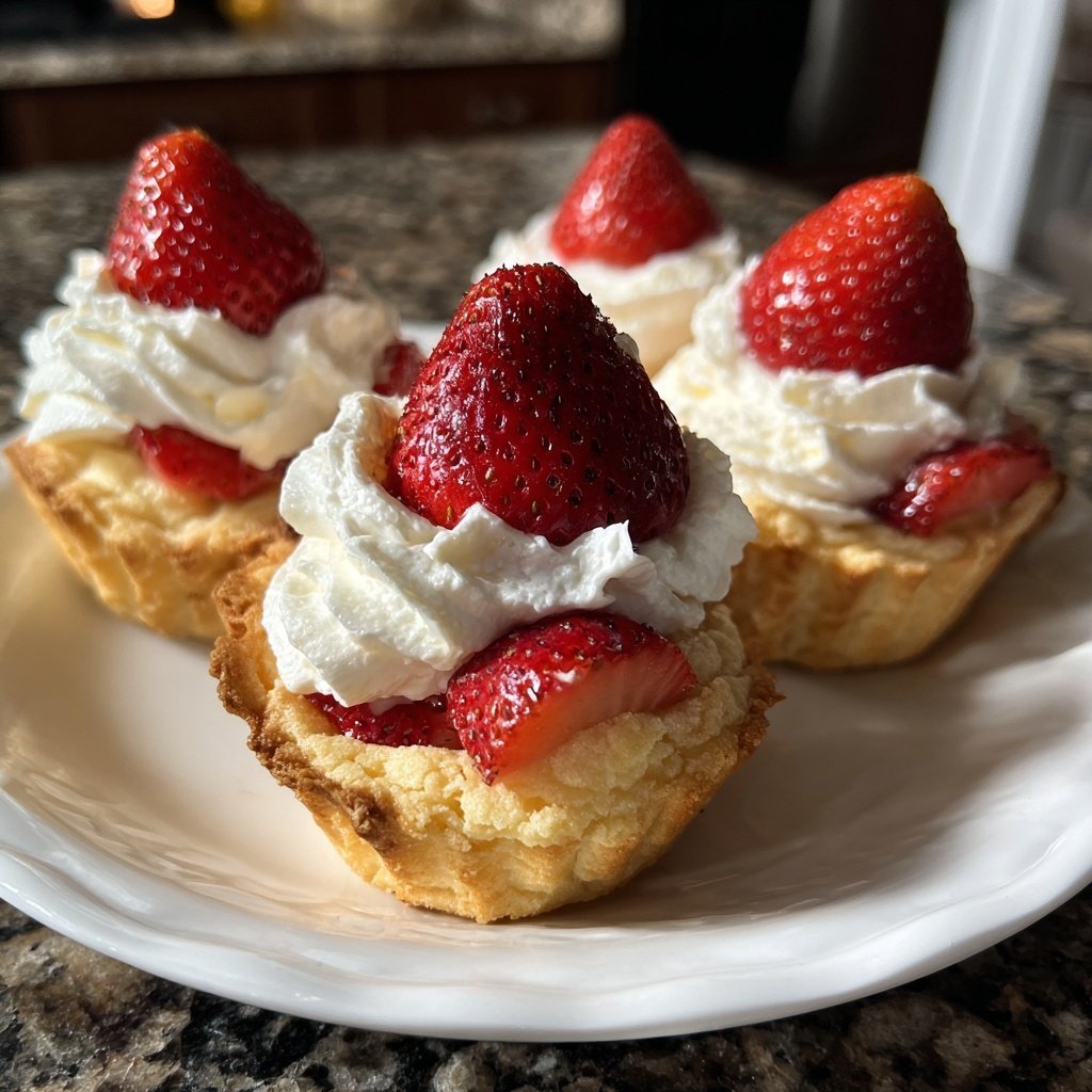 Strawberry Shortcake Cups For Parties