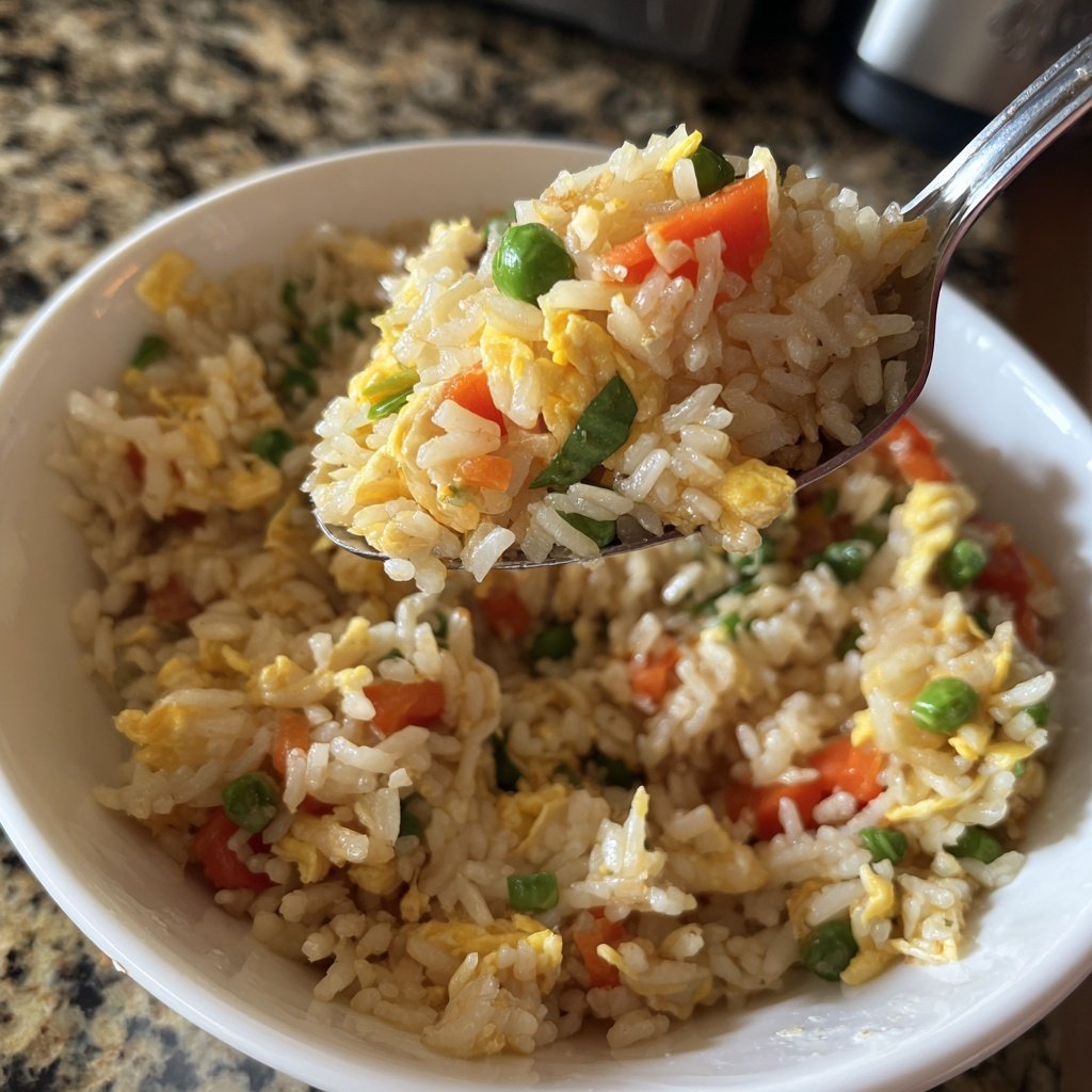 Easy 10-min. Egg Fried Rice